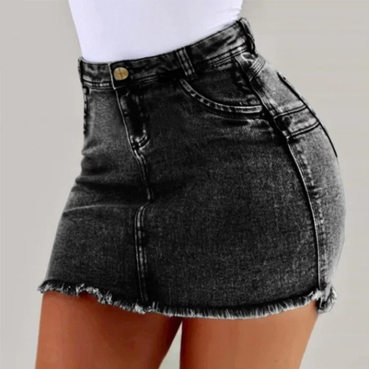 Fashionable 2012 New Summer Large Size Women's Clothing European American Sexy Elegant Denim Bodycon Skirt For Women
