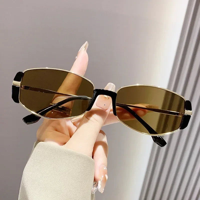 New Trendy Ladies Shade Sunglasses Outdoor Driving Eye Protection Goggles Unisex UV400 Eyeglasses Óculos De Sol for Female Men