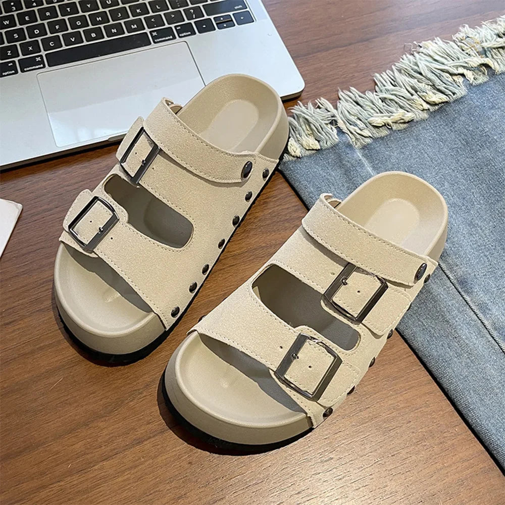 Fashion Height Increase Thick Bottom Women's Sandals