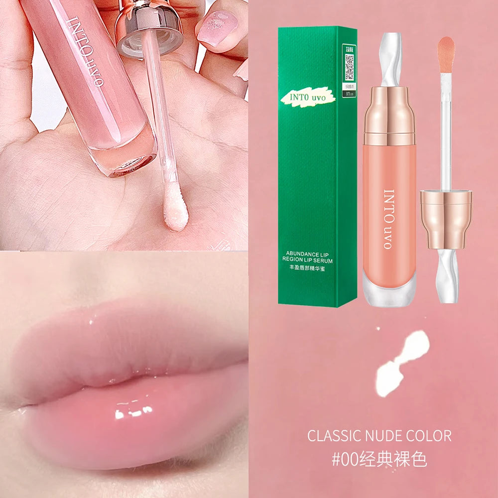 Water Light Lip Oil Moisturizing Glass Lip Gloss Lip Balm Lip Care Female Lipstick Lip Glaze Lips Waterproof Non Stick Cup