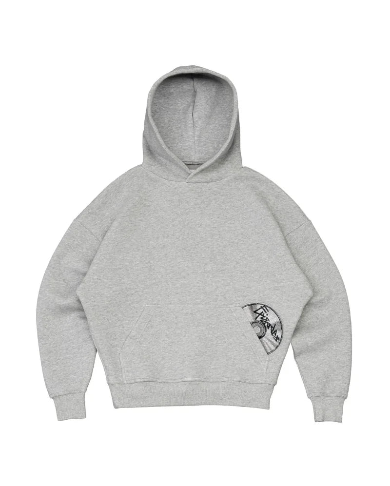 High street hip-hop men suit fashionable and popular embroidered design pullovers Gothic Harajuku loose casual suit tracksuit