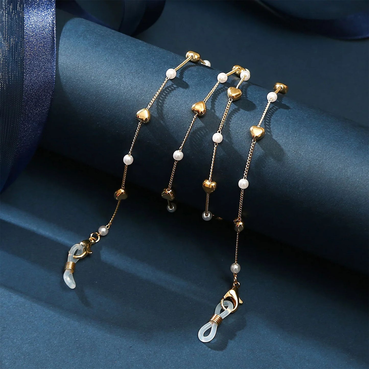 Crystal Stone Glasses Chain Bohemian Eyeglass Rope Sunglasses Cord Face Masks Chains Holder Trendy Neck Strap Gift For Women