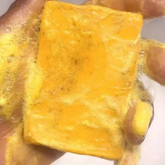 Turmeric soap, lemon soap, kojic acid granule soap, ginger handmade cold soap, face washing and hand washing soap
