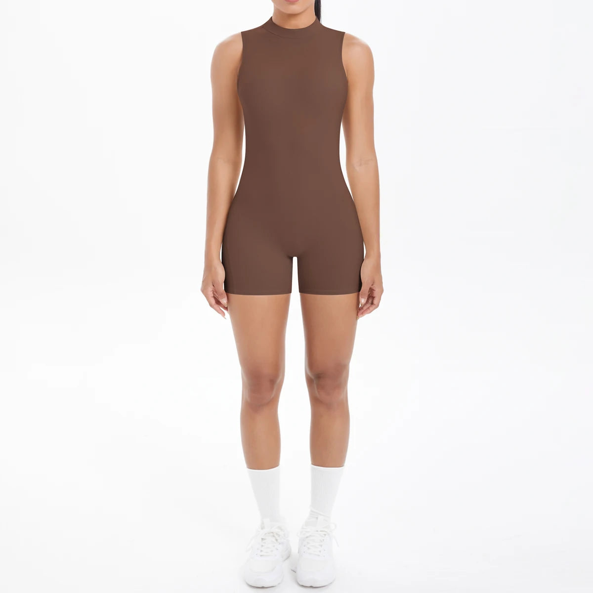 Sleeveless Backless Hollow Yoga Jumpsuit for Woman Solid Color Bodysuits Lifting Sports Push Up Sleeveles Workout Bodysuits