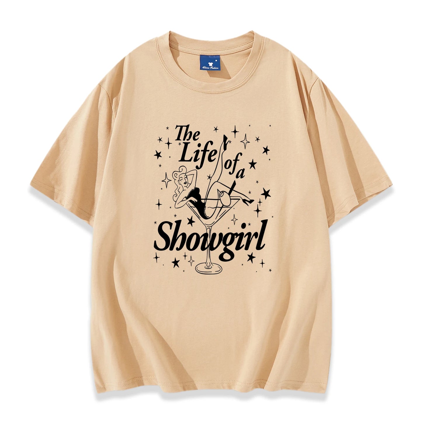 Showgirls Life T Shirt in My Showgirl Era T-Shirt New Album 2025 Shirt Country Music Fan Gift Men Women Streetwear Hip Hop Tops