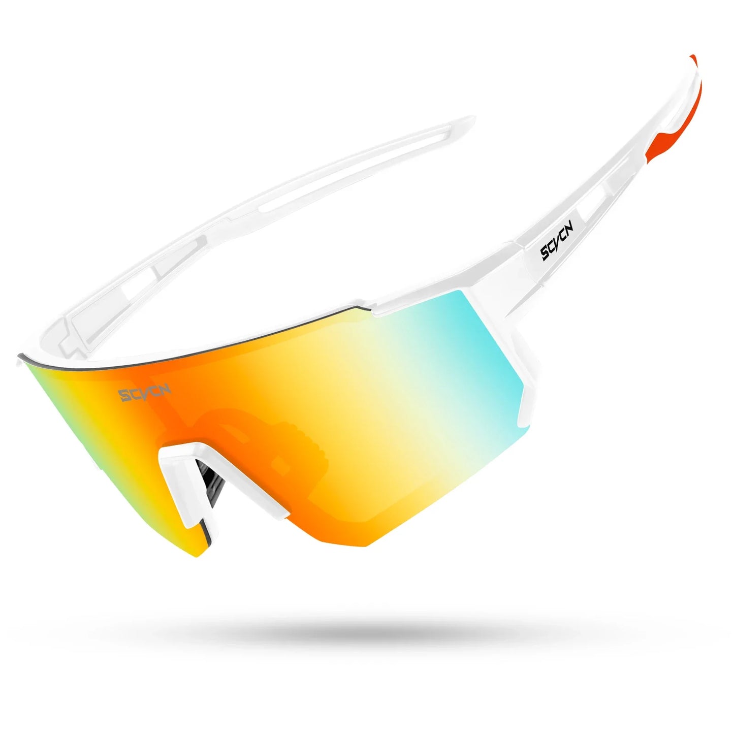 SCVCN Fashion Street Sunglasses MTB Bike Bicycle Camping Golf UV400 Glasses Women Baseball for Men Sport Y2K Cycling Glasses