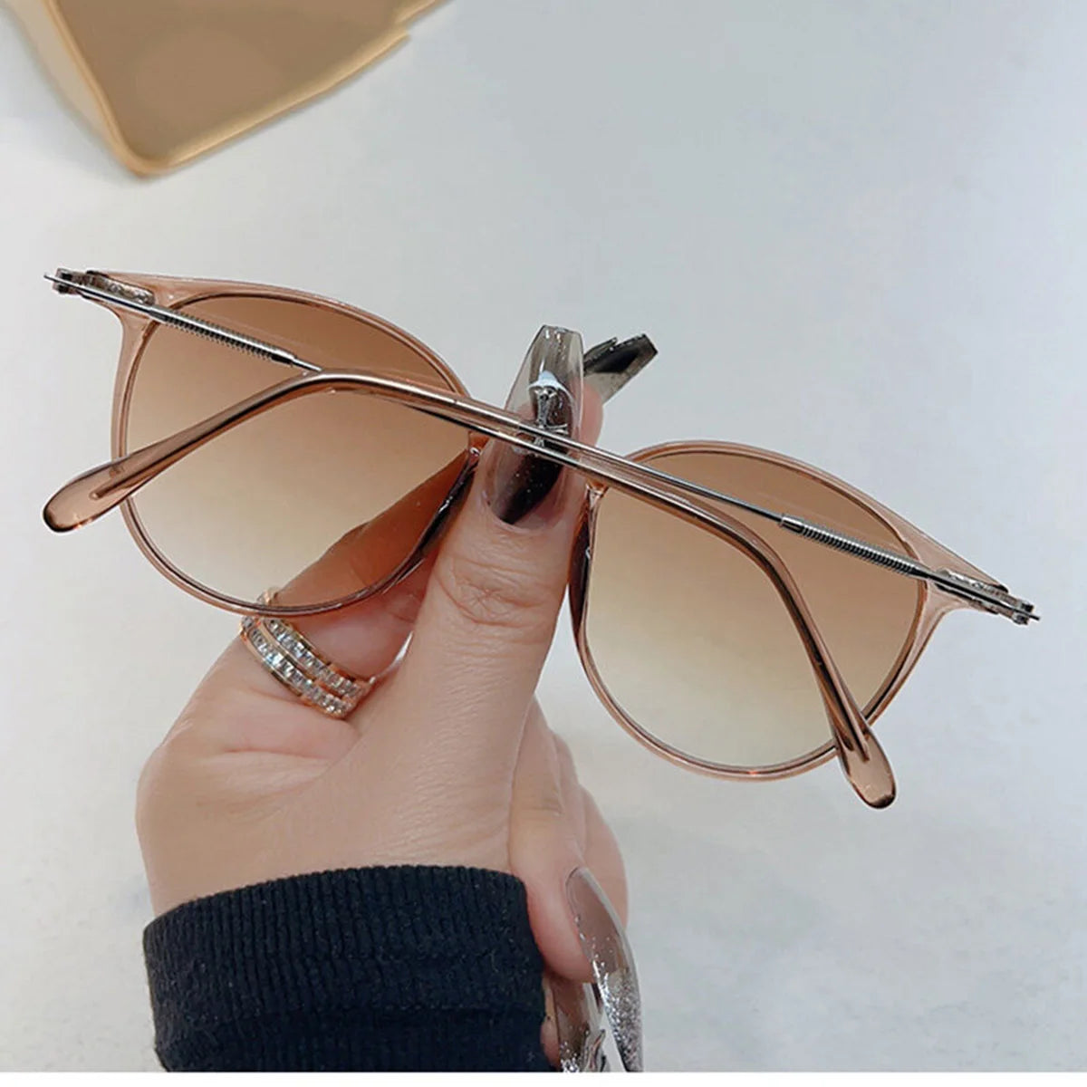 New Korean Fashion Ladies Sunglasses Outdoor Sun Protection Sunglasses