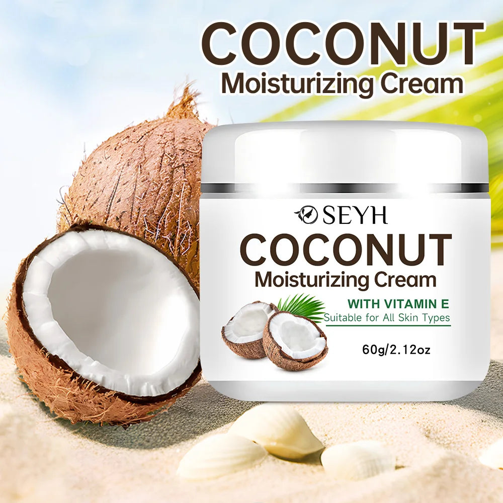 SEYH Hyaluronic Acid Moisturizing Cream with Niacinamide And Plant Extracts Deep Hydration Even Skin Tone Gentle Non-Oily Unisex