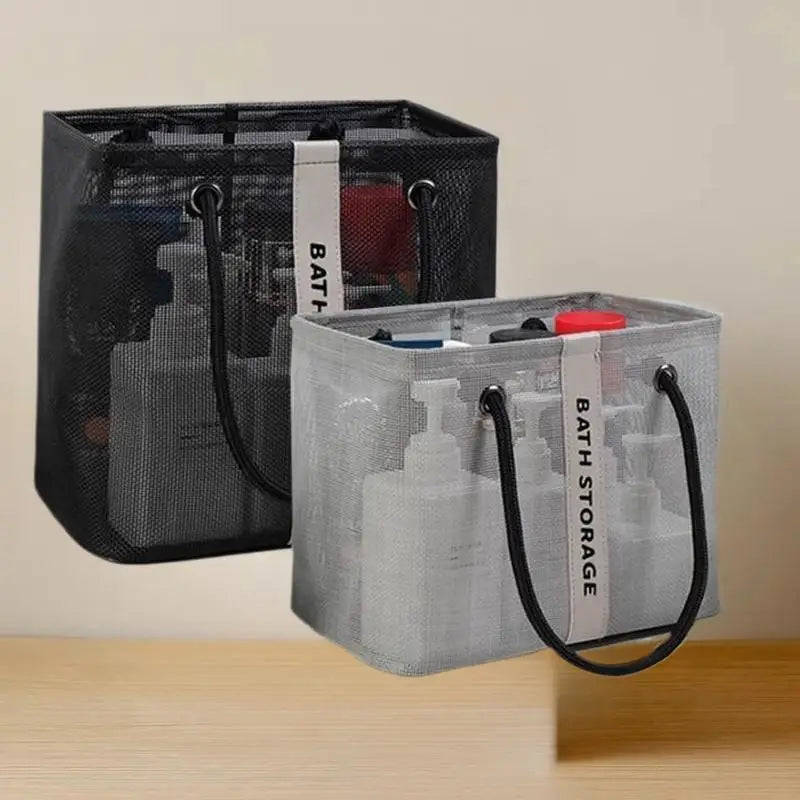 Portable Tote Shower Basket WaterproofBag With Handle Large Capacity Toiletry Bag Organizer Unisex