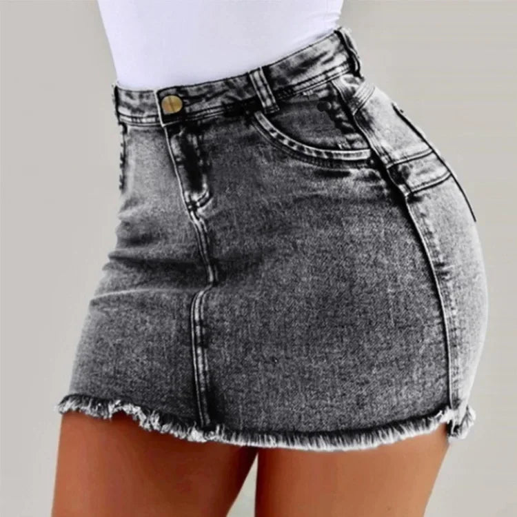 Fashionable 2012 New Summer Large Size Women's Clothing European American Sexy Elegant Denim Bodycon Skirt For Women
