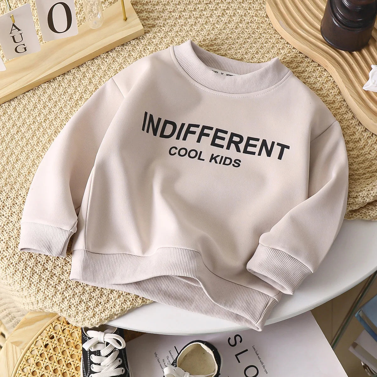 Kids Autumn Sweatshirt Children Clothing New Fashion Loose Casual Pullover Long Sleeve Tracksuits