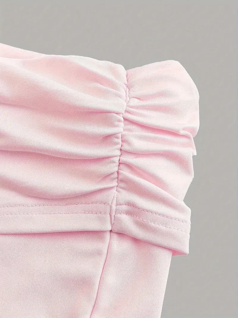 Conjunto de top sem mangas e shorts de elásticos feminino，Mini tops esportivos Y2K e mini shorts de  sexy de cintura  alta