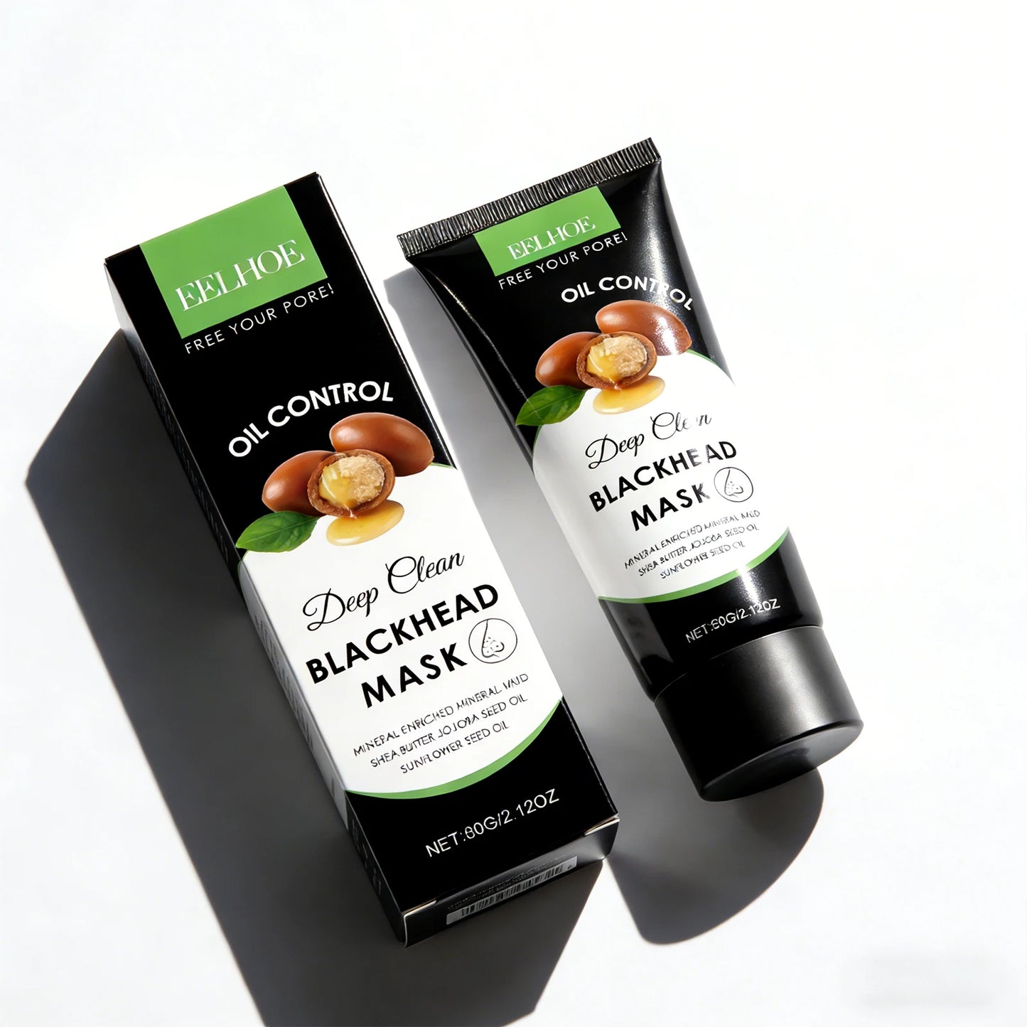 Moisturizing Cleaning Mask Effectively Cleaning Pore Remove Blackhead Control Oil Improve Facial Skin Elasticity Nourishing Mask