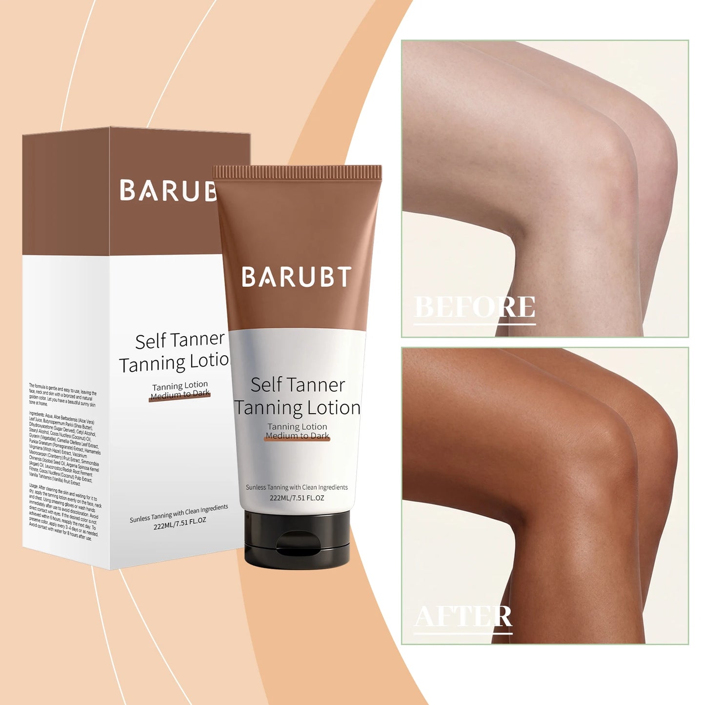 Sunlight-based tan-enhancing lotion. Outdoor Refreshing Body Lotion - Moisturizing Skin Care with Gentle  Effects