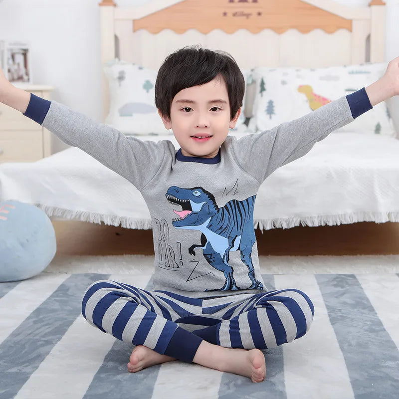 Girls Pajamas Sets 2 to 3 4 5 6 7 8 9 10 11 12 13 14 Years Cotton 100 Toddler Kids Pijamas Long Sleeve Cute Pyjama Pink Cat Pjs