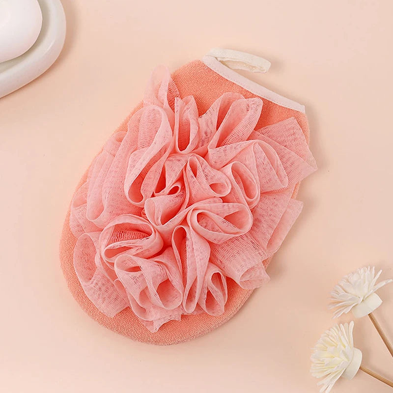 Reusable Back Tan Applicator Glove Exfoliating Tan Removal Mitt Self Tanning Body Face Bath Cleaning Soft Glove