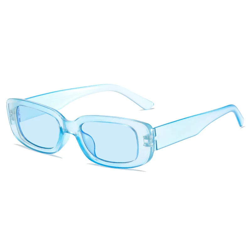 New Retro Square Frame Sunglasses for Men and Women Driving UV400 Protection Street Shoots Classic Fashion Colorful Y2K Eyewear