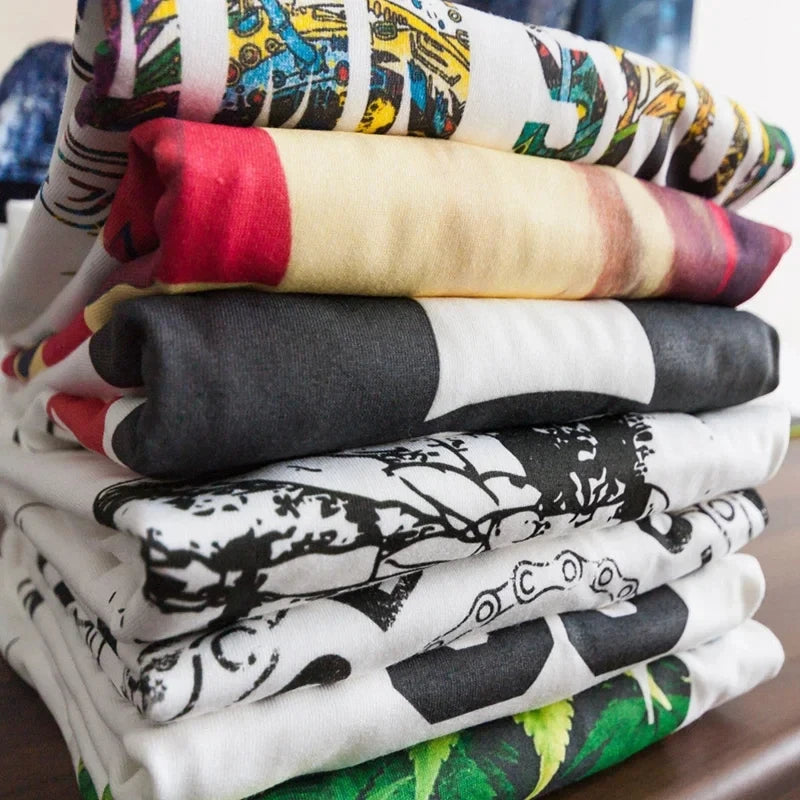 Men'S and Women'S Graphic Tee 220Gsm Heavyweight Short Sleeve Round Neck Casual Shirt Featuring The Iconic One Love Rasta Design