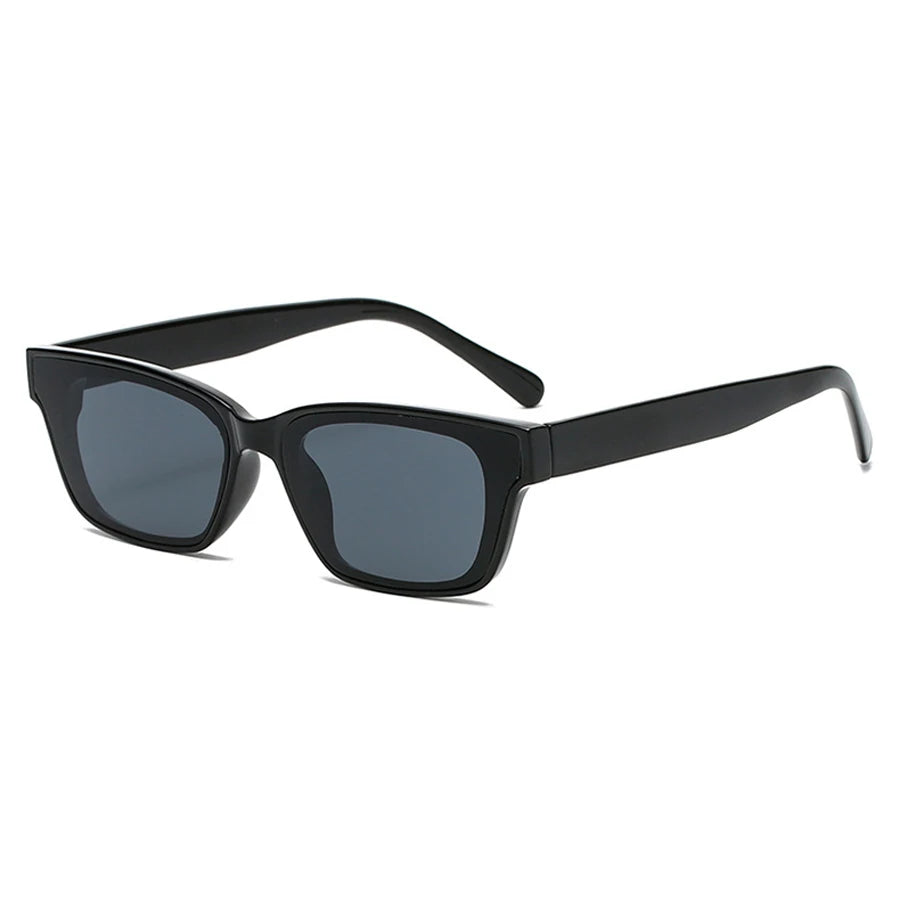 Vintage Rectangle Classics Sunglasses Women Fashion Retro Brand Designer Cat Eye Sun Glasses UV400 Shades Eyewear Men Goggles