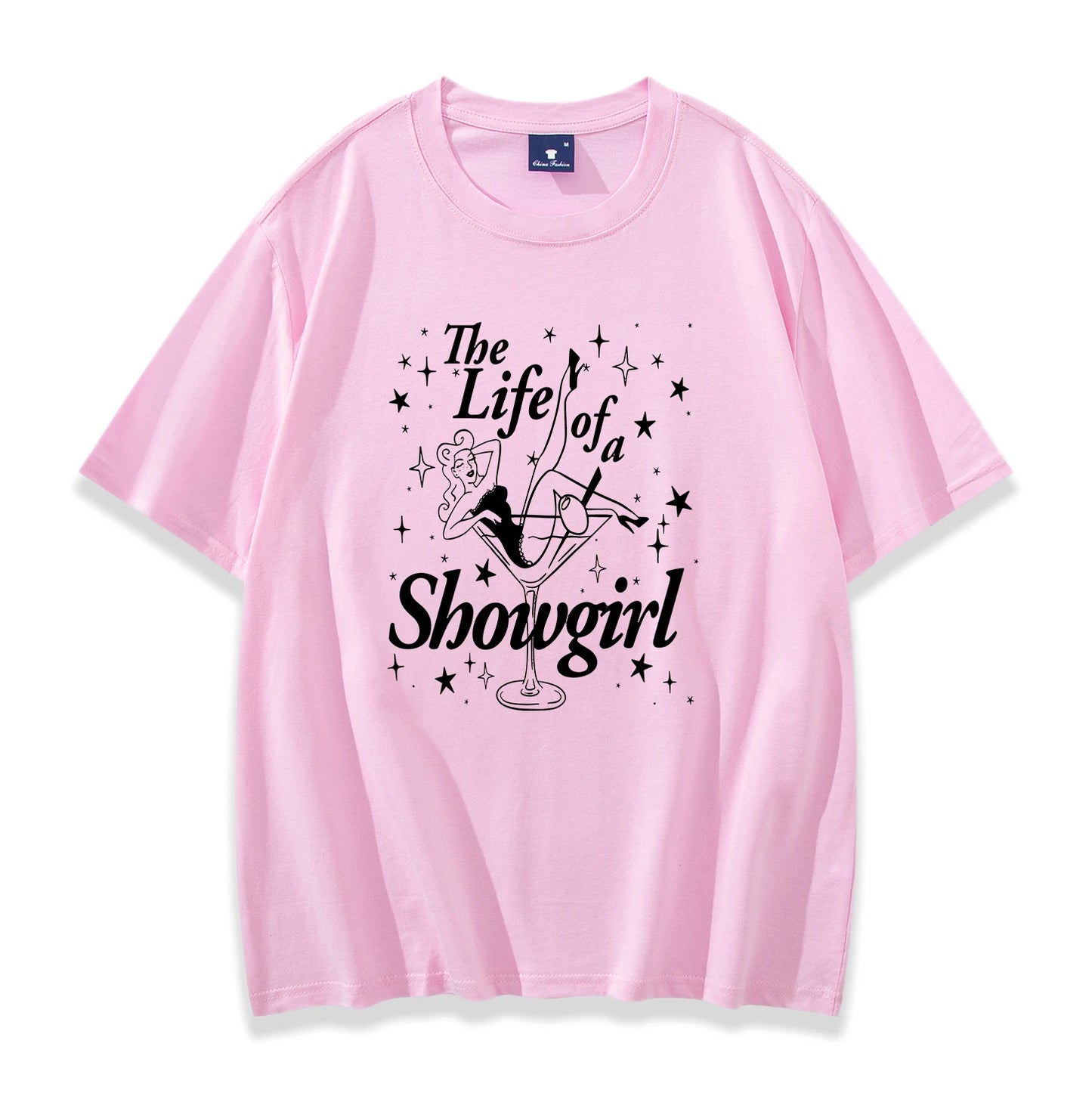 Showgirls Life T Shirt in My Showgirl Era T-Shirt New Album 2025 Shirt Country Music Fan Gift Men Women Streetwear Hip Hop Tops