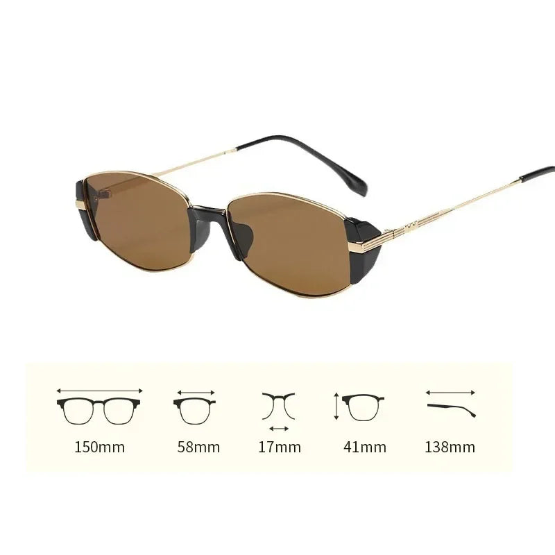 New Trendy Ladies Shade Sunglasses Outdoor Driving Eye Protection Goggles Unisex UV400 Eyeglasses Óculos De Sol for Female Men