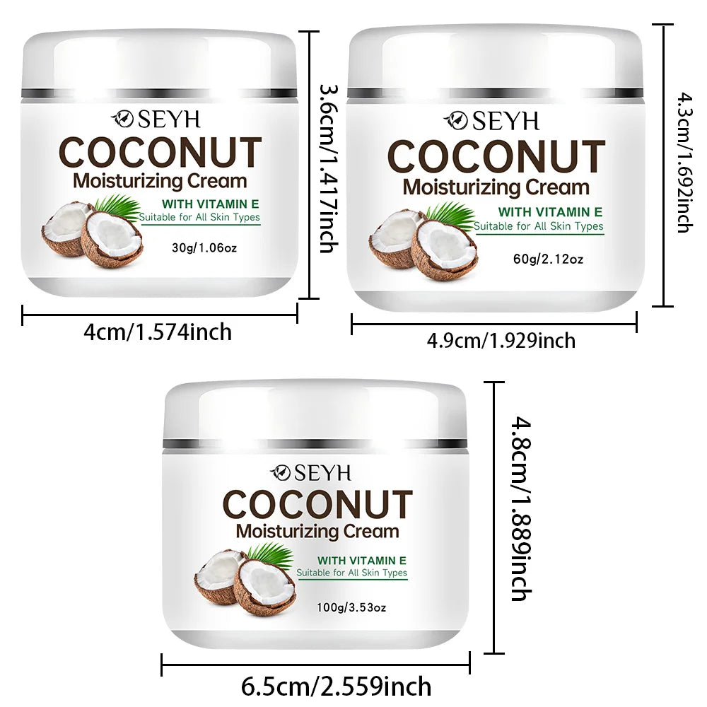 SEYH Hyaluronic Acid Moisturizing Cream with Niacinamide And Plant Extracts Deep Hydration Even Skin Tone Gentle Non-Oily Unisex