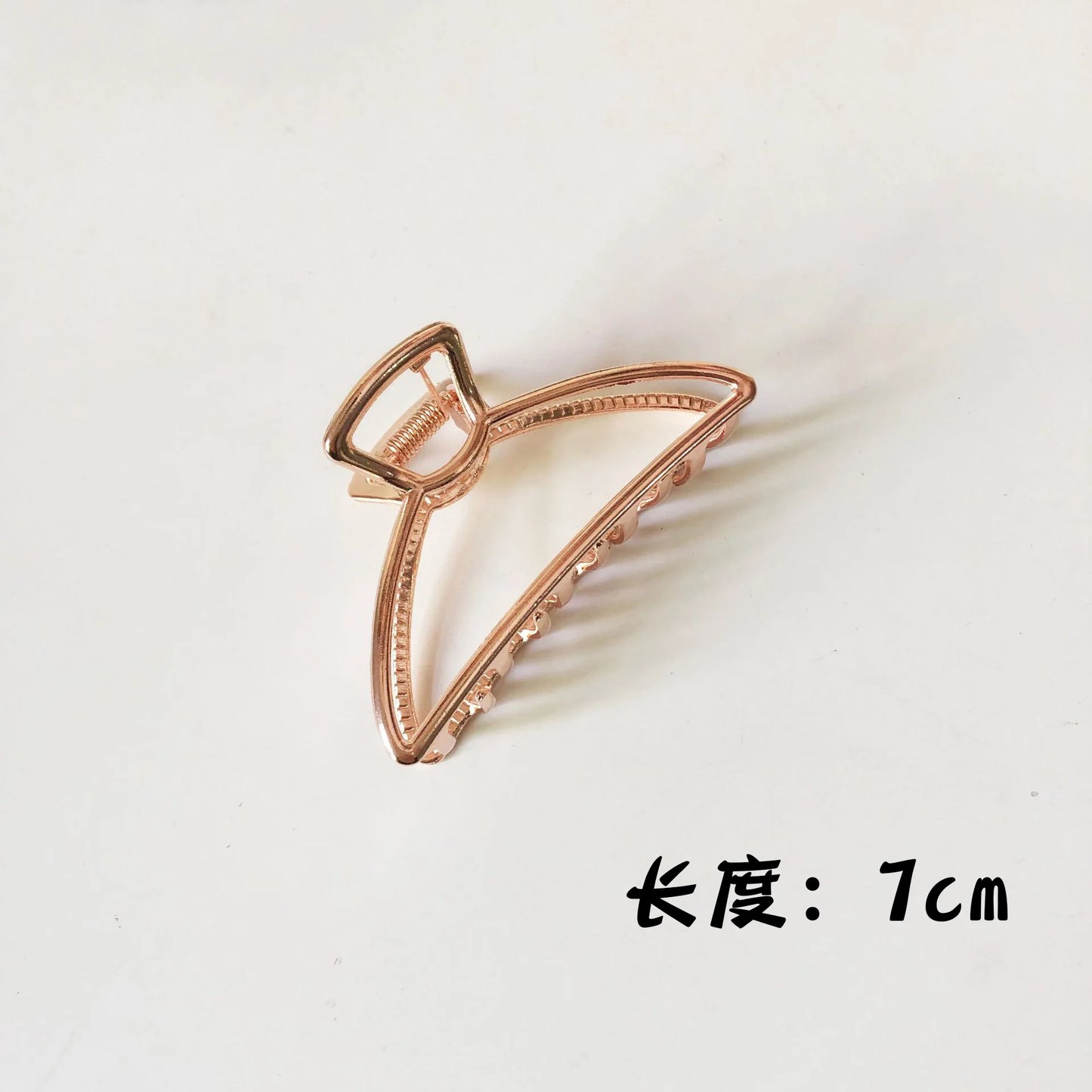 Fashion Summer Metal Geometric Hair Clips for Women French Big Claw Clips Woman Girls Hair Clip Headwear Pince Cheveux Wholesale