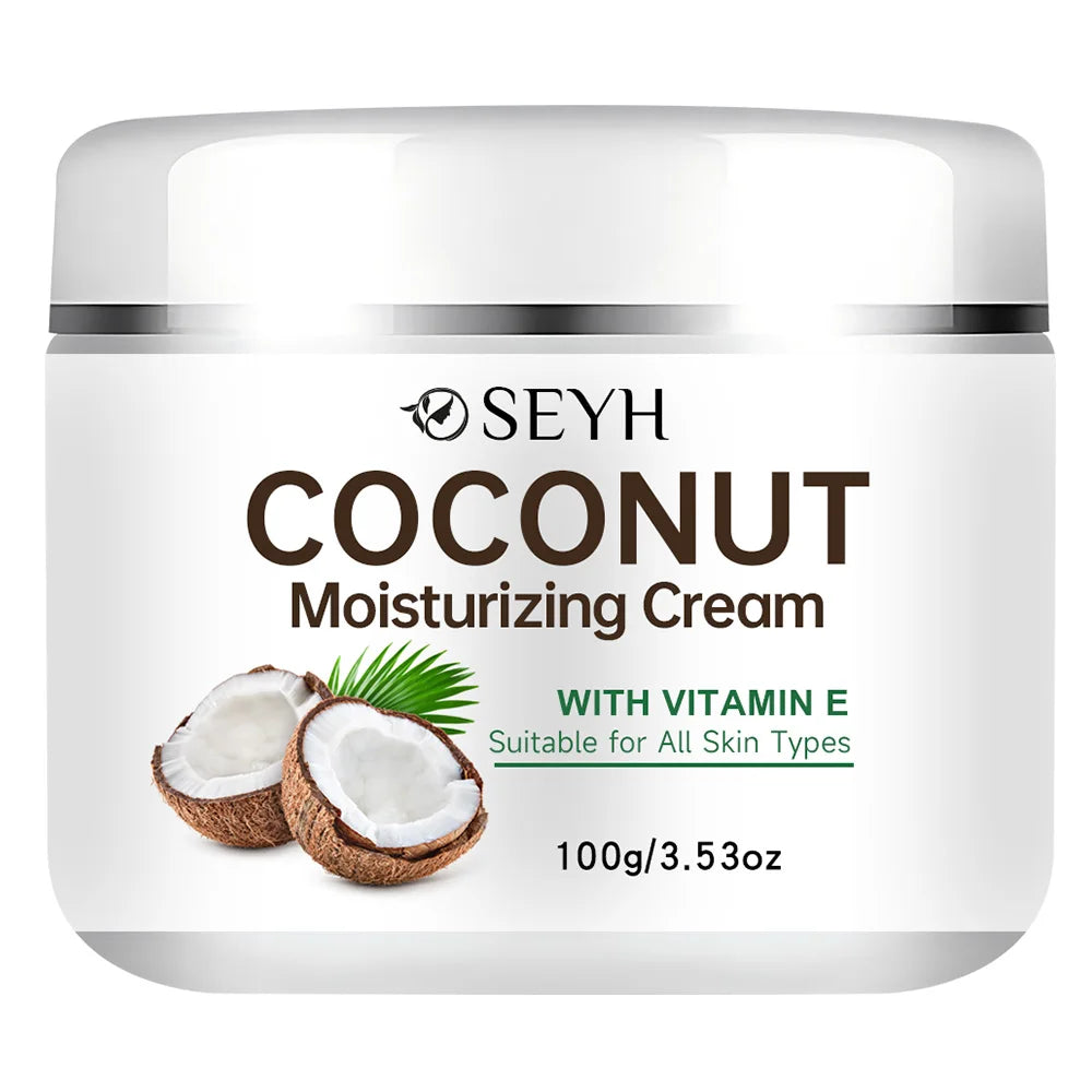 SEYH Hyaluronic Acid Moisturizing Cream with Niacinamide And Plant Extracts Deep Hydration Even Skin Tone Gentle Non-Oily Unisex