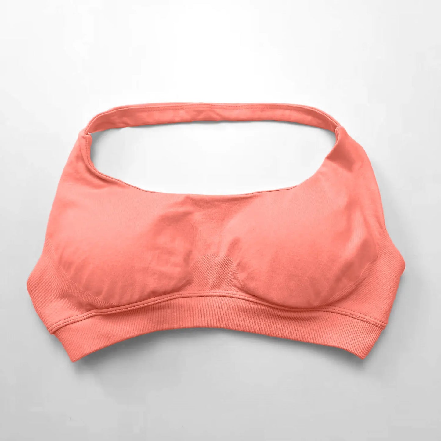 NCLAGEN Impact Sports Bra Women Seamless Halter Top High Support Push-up Open Back Gym wear Fitness Yoga Workout underwear