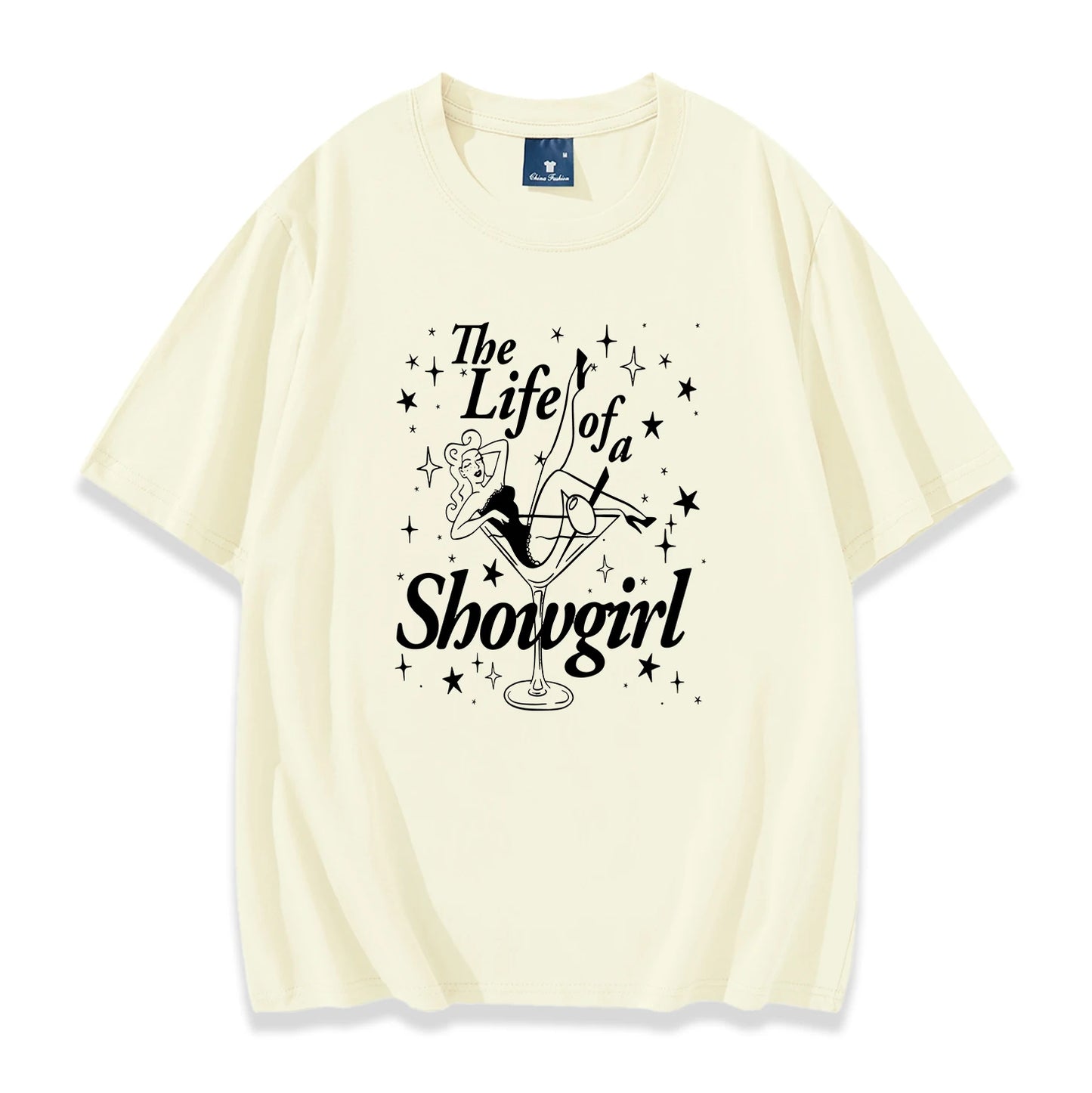 Showgirls Life T Shirt in My Showgirl Era T-Shirt New Album 2025 Shirt Country Music Fan Gift Men Women Streetwear Hip Hop Tops