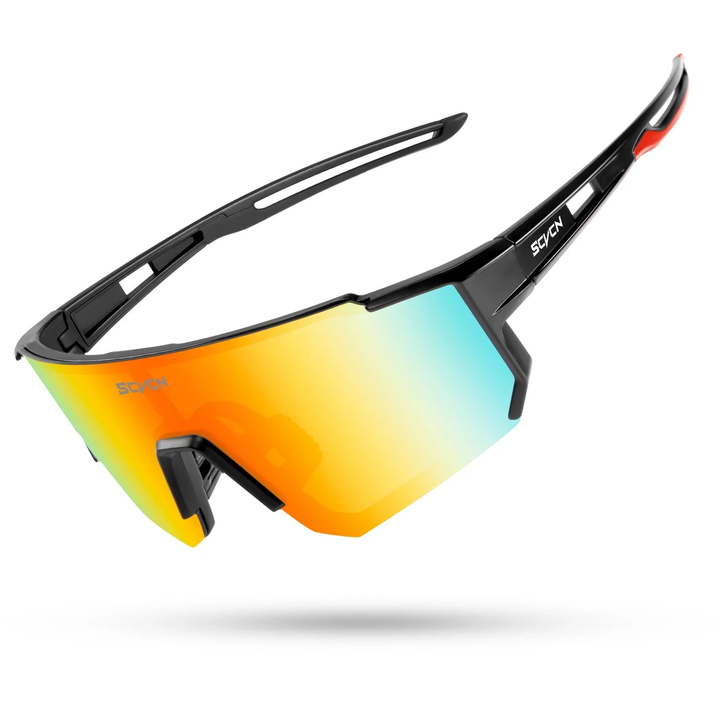 SCVCN Fashion Street Sunglasses MTB Bike Bicycle Camping Golf UV400 Glasses Women Baseball for Men Sport Y2K Cycling Glasses